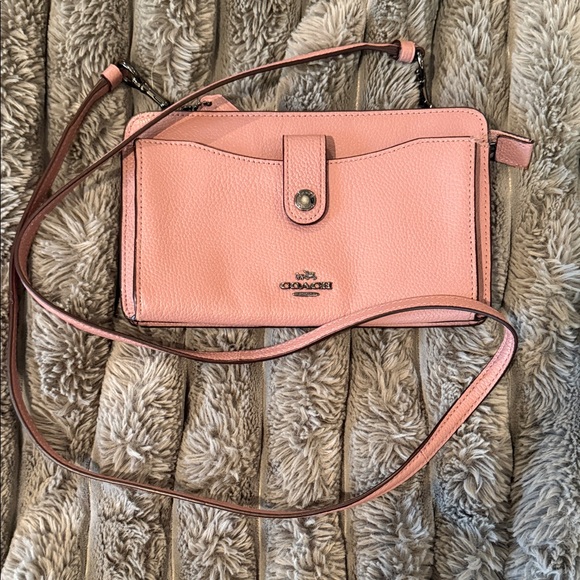 Coach Handbags - Coach blush Pink Crossbody Bag